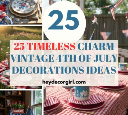 Vintage 4th Of July Decorations Ideas