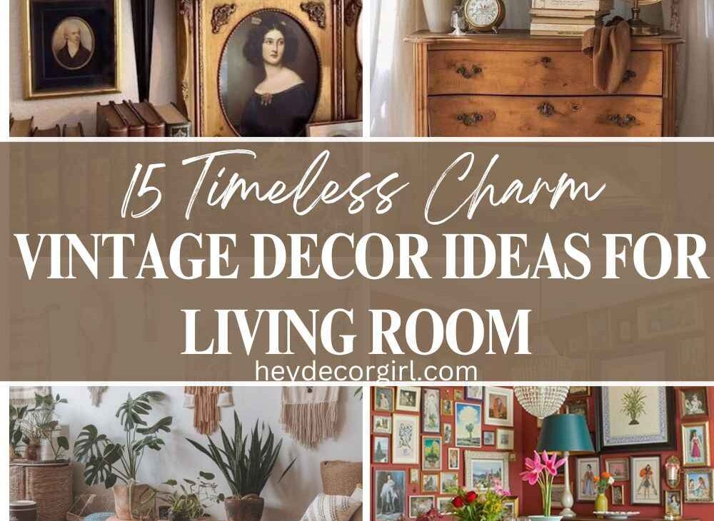 Vintage Decor Ideas For Living Room