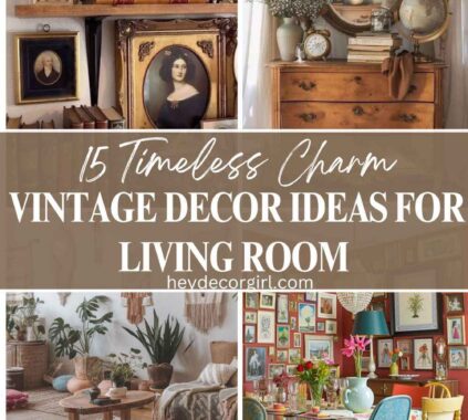 Vintage Decor Ideas For Living Room