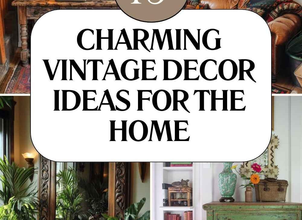 Vintage Decor Ideas For The Home