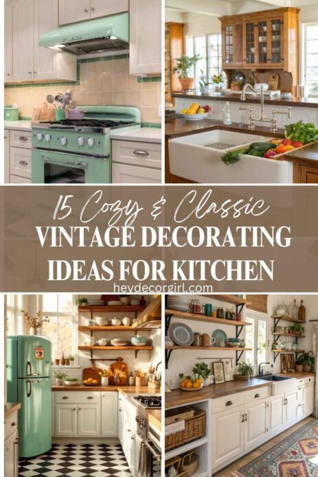Vintage Decorating Ideas For Kitchen