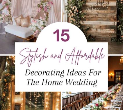 Decorating Ideas For The Home Wedding