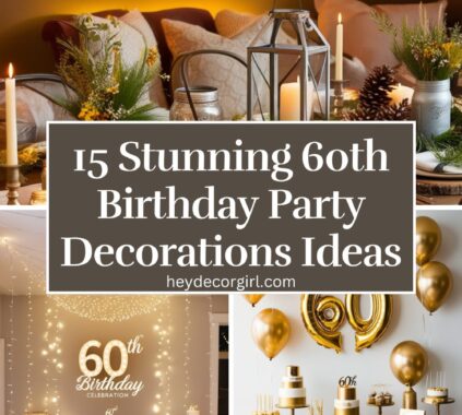 60th Birthday Party Decorations Ideas