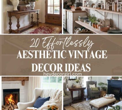 Aesthetic Vintage Decor Ideas
