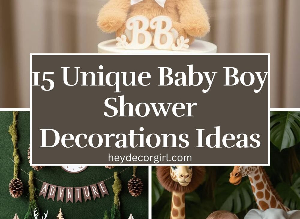 Baby Boy Shower Decorations Ideas