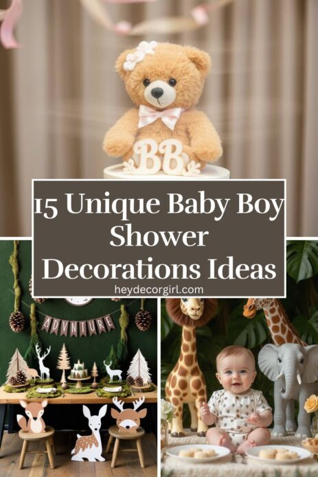 Baby Boy Shower Decorations Ideas