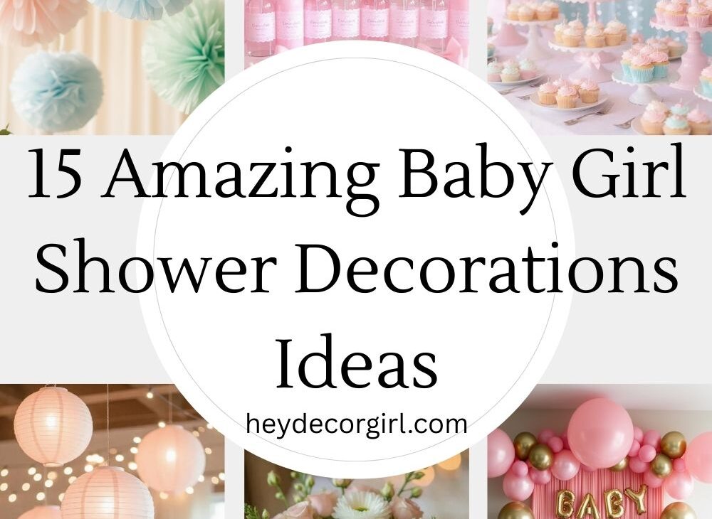 Baby Girl Shower Decorations Ideas