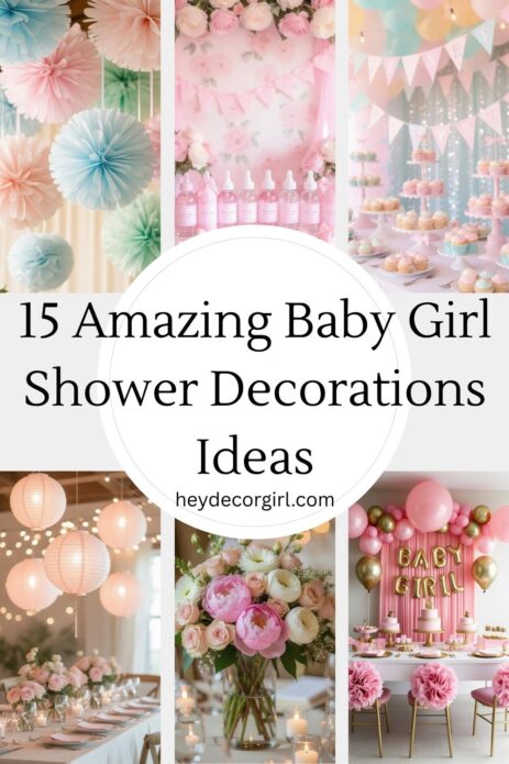 Baby Girl Shower Decorations Ideas