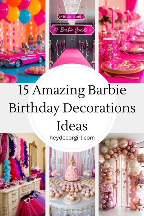 Barbie Birthday Decorations​​ Ideas