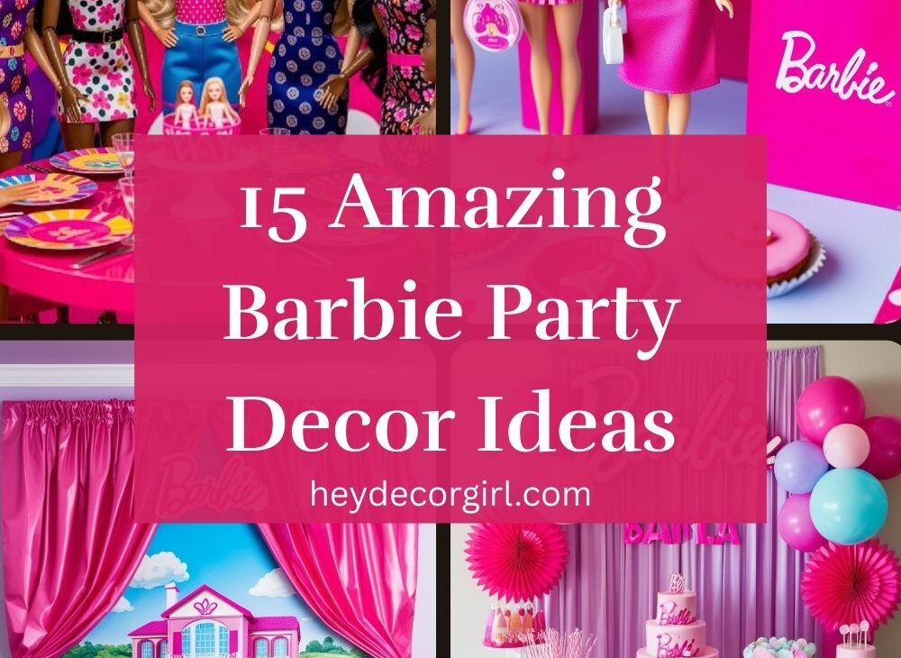 Barbie Party Decor Ideas