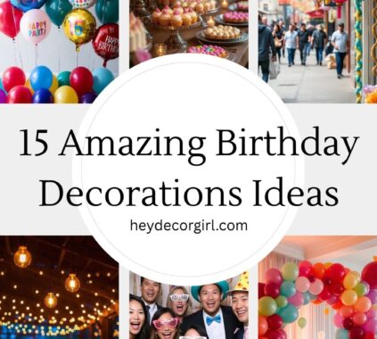 Birthday Decorations Ideas