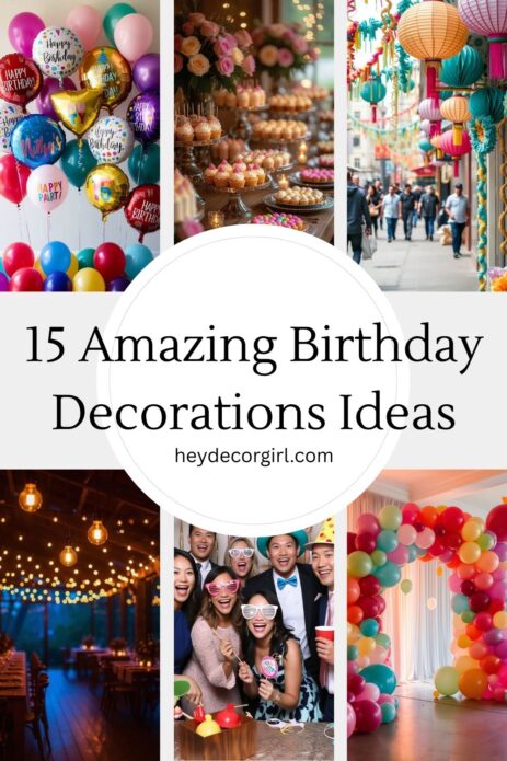 Birthday Decorations Ideas