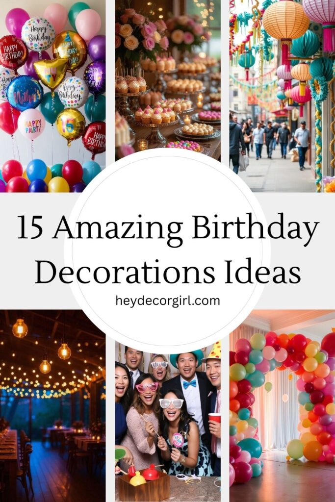 Birthday Decorations Ideas