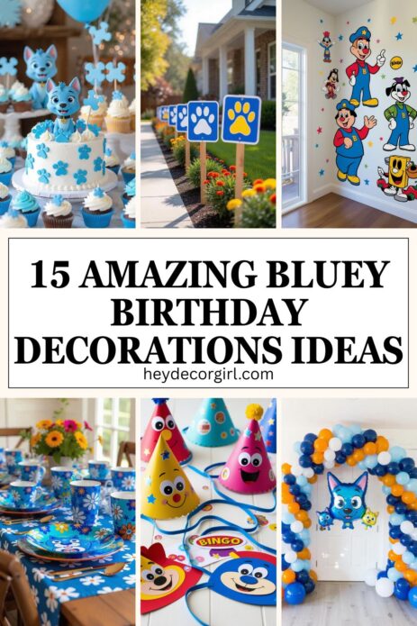 Bluey Birthday Decorations​ Ideas