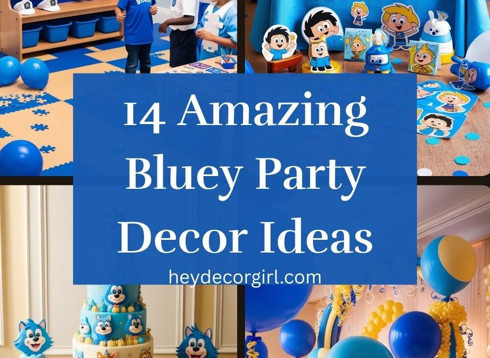 Bluey Party Decor Ideas