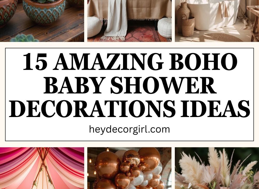 Boho Baby Shower Decorations​​ Ideas