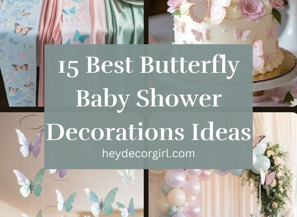 Butterfly Baby Shower Decorations​ Ideas