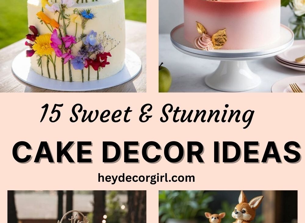 Cake Decor Ideas