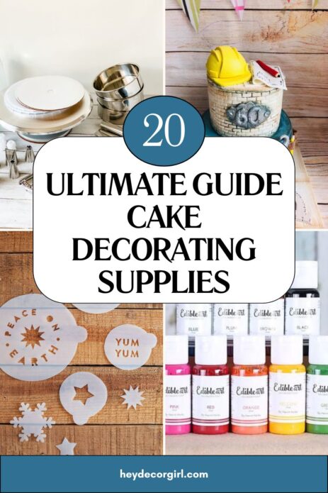 Cake Decorating Supplies