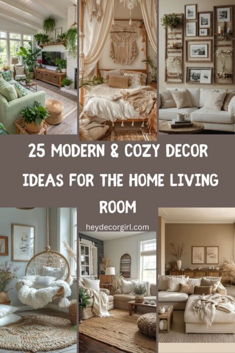 Decor Ideas For The Home Living Room