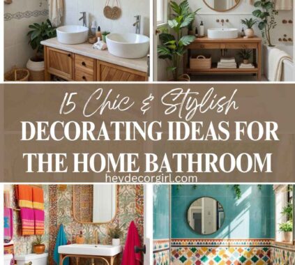 Decorating Ideas For The Home Bathroom