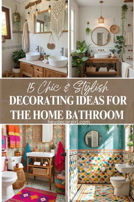 Decorating Ideas For The Home Bathroom