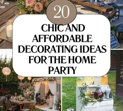 Decorating Ideas For The Home Party