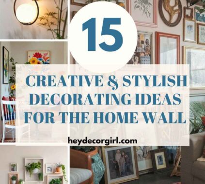 Decorating Ideas for the Home Wall