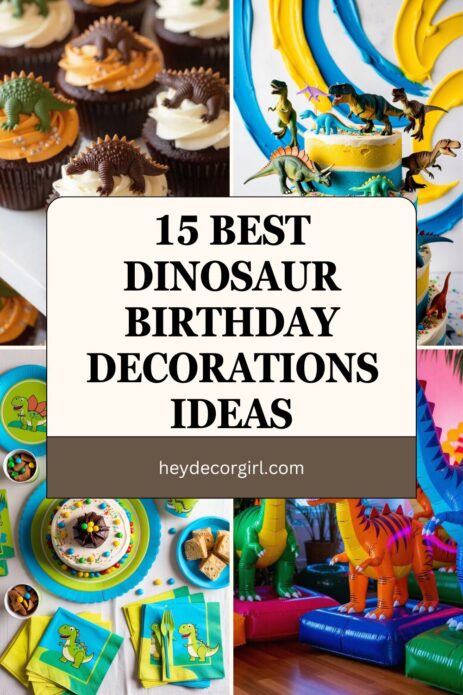 Dinosaur Birthday Decorations​​ Ideas