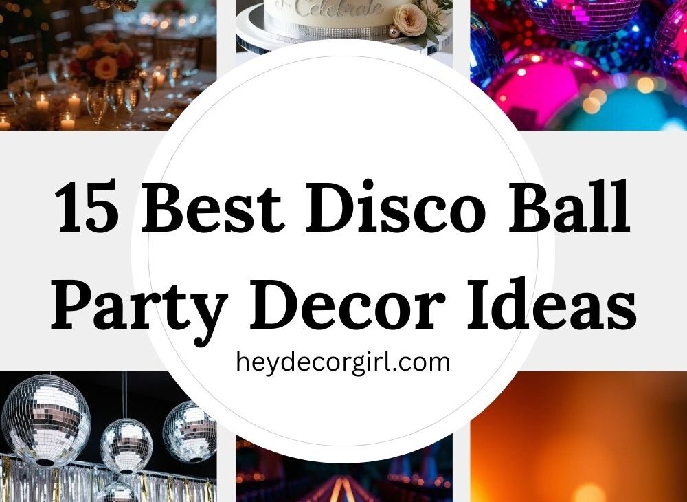 Disco Ball Party Decor Ideas