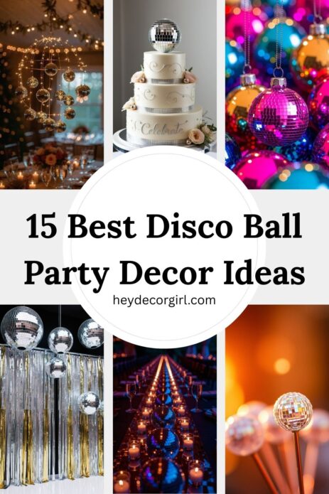 Disco Ball Party Decor Ideas