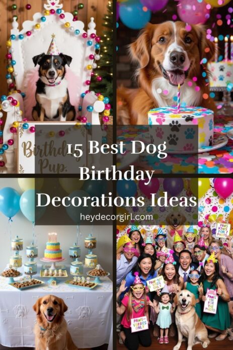 Dog Birthday Decorations​ Ideas