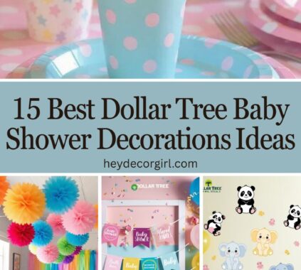 Dollar Tree Baby Shower Decorations​ Ideas