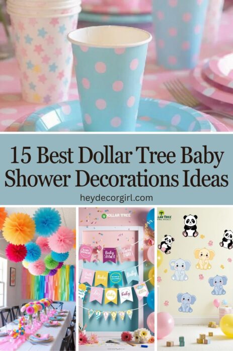 Dollar Tree Baby Shower Decorations​ Ideas