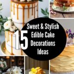 Edible Cake Decorations Ideas