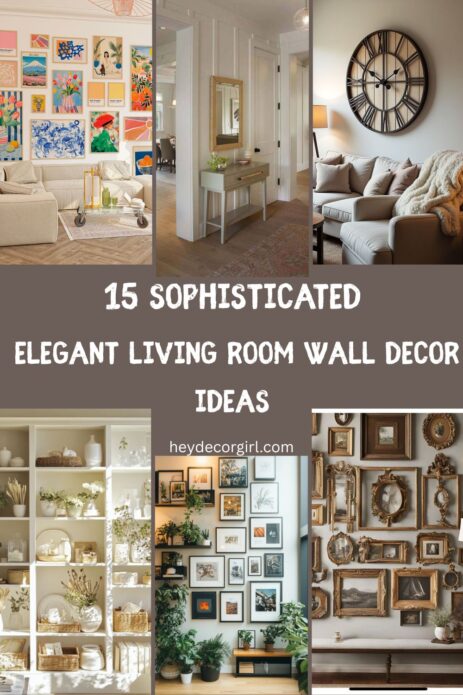 Elegant Living Room Wall Decor Ideas