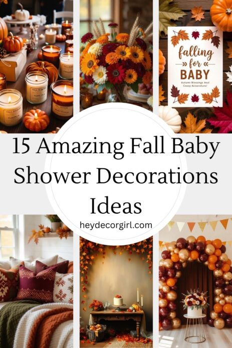 Fall Baby Shower Decorations​ Ideas