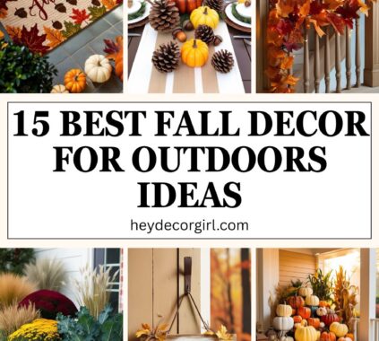 Fall Decor For Outdoors​ Ideas
