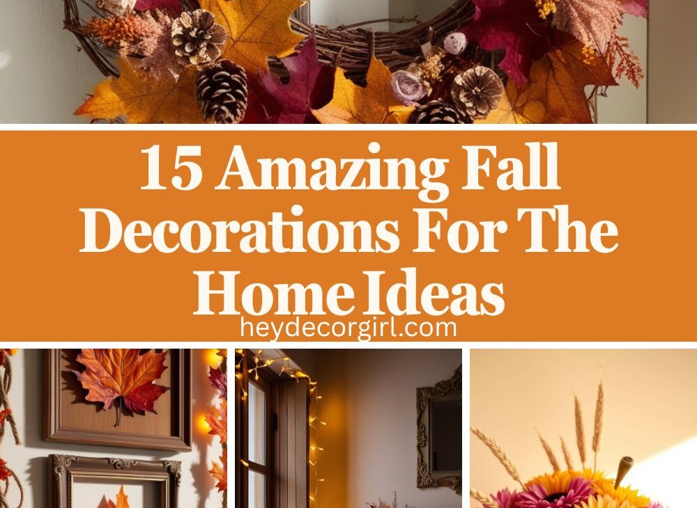 Fall Decorations For The Home​​ Ideas