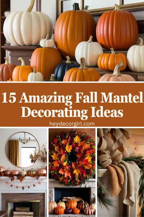 Fall Mantel Decorating Ideas