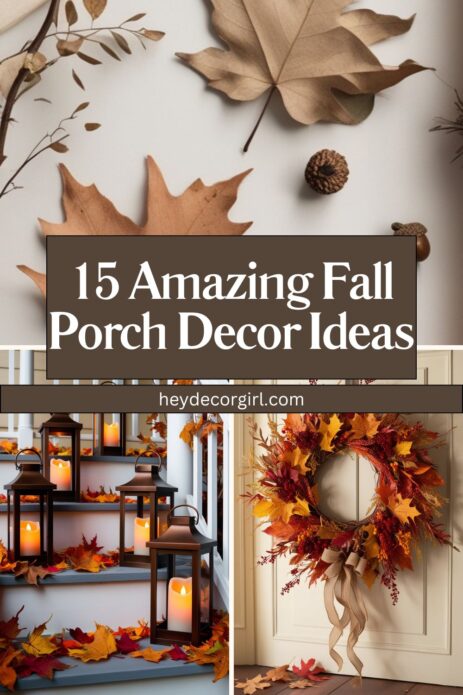 Fall Porch Decor Ideas