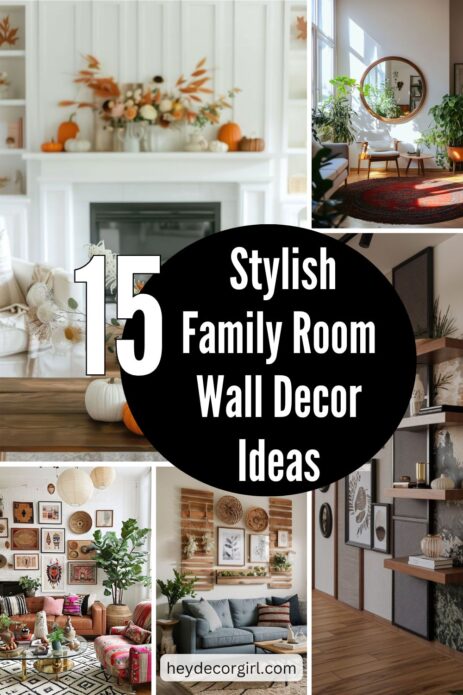 Family Room Wall Decor Ideas