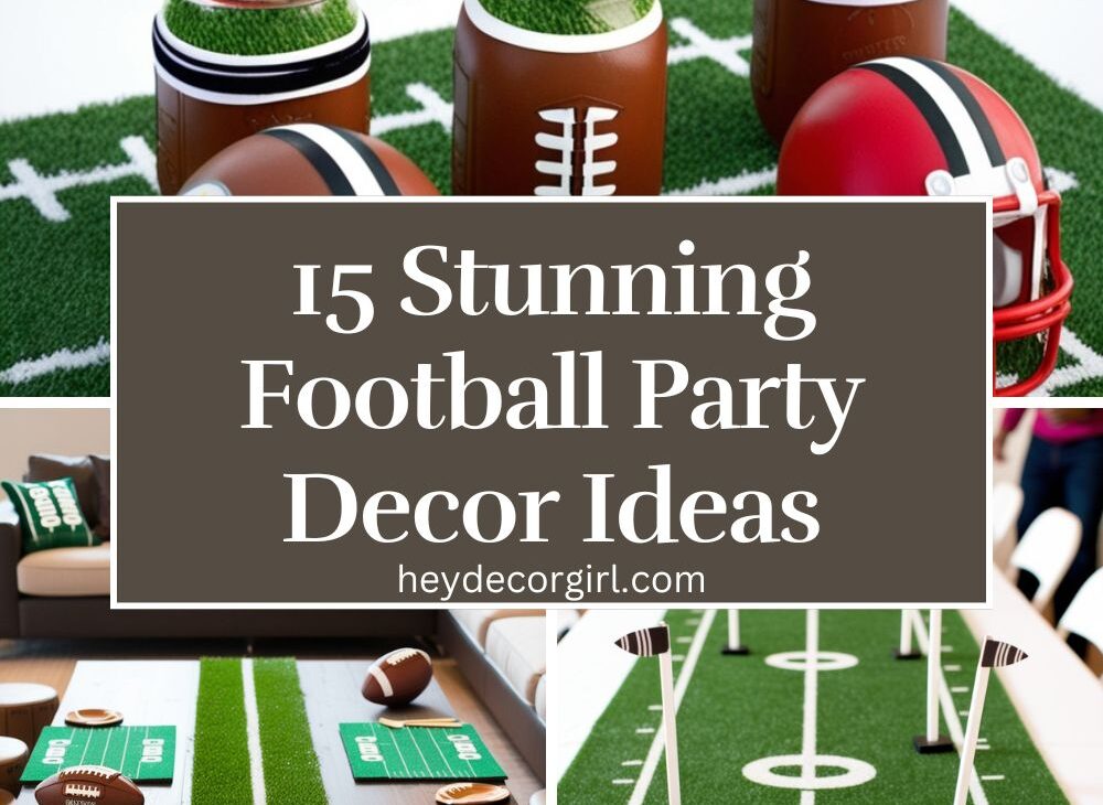 Football Party Decor Ideas