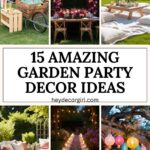 Garden Party Decor Ideas