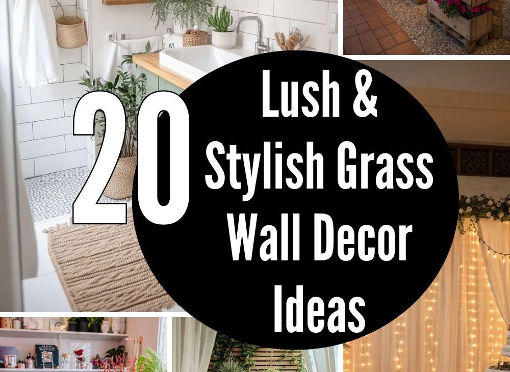 Grass Wall Decor Ideas