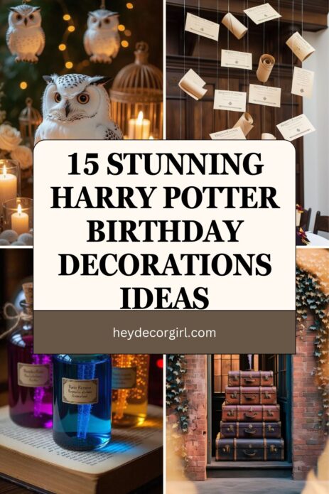 Harry Potter Birthday Decorations​ Ideas