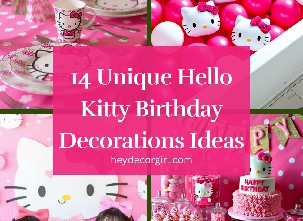 Hello Kitty Birthday Decorations Ideas