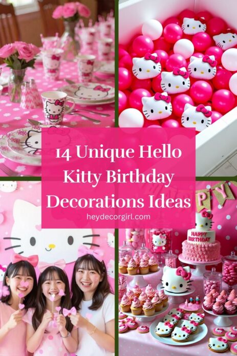 Hello Kitty Birthday Decorations Ideas