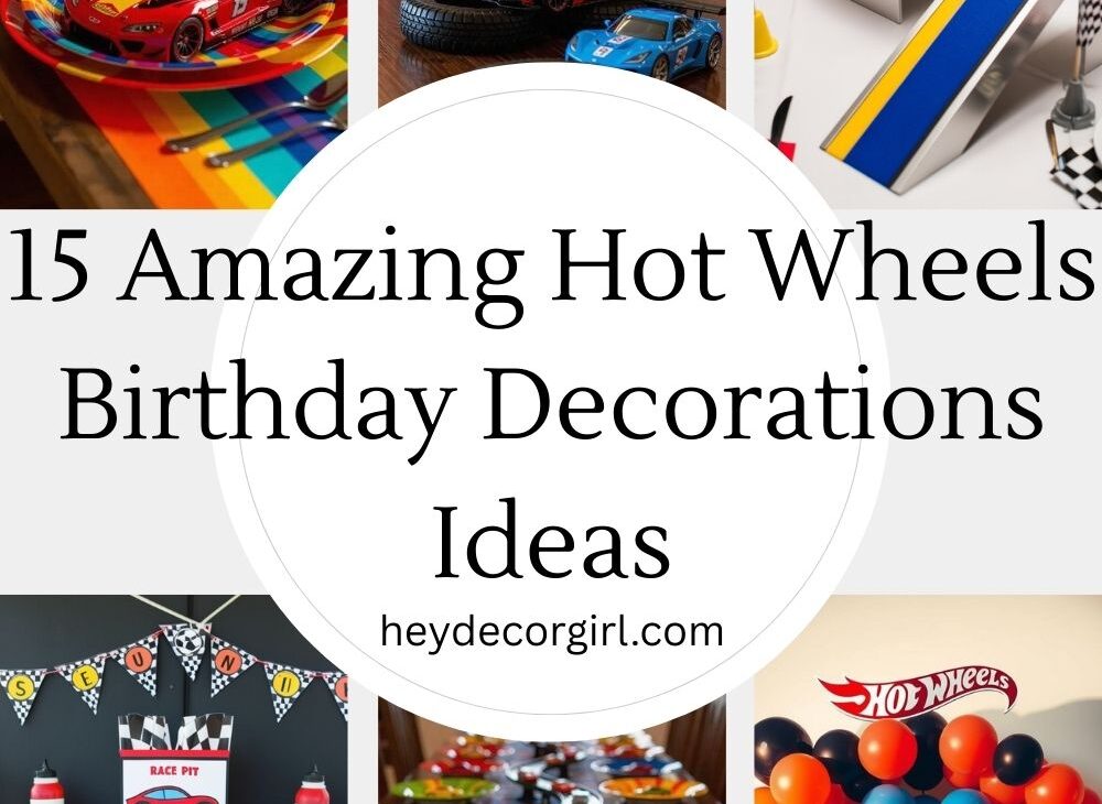 Hot Wheels Birthday Decorations​​​​ Ideas