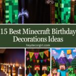 Minecraft Birthday Decorations​ Ideas